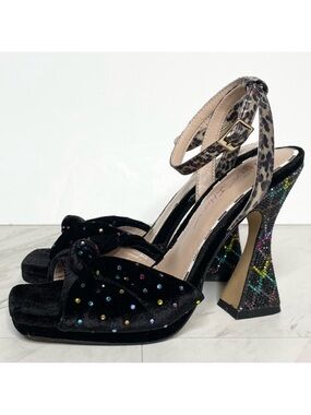 Betsey Johnson Alianna Square Toe Heel 7M